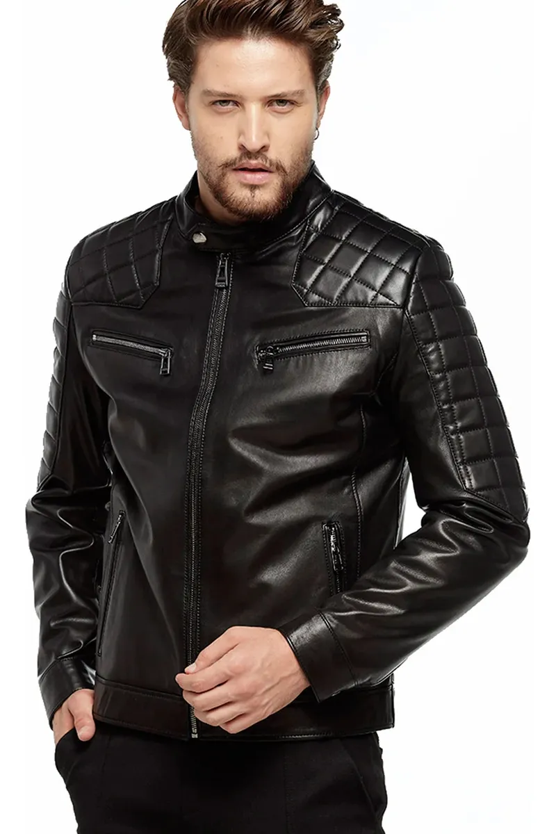 Miniatura 2 - Jaqueta Masculina Couro legitimo Inverno