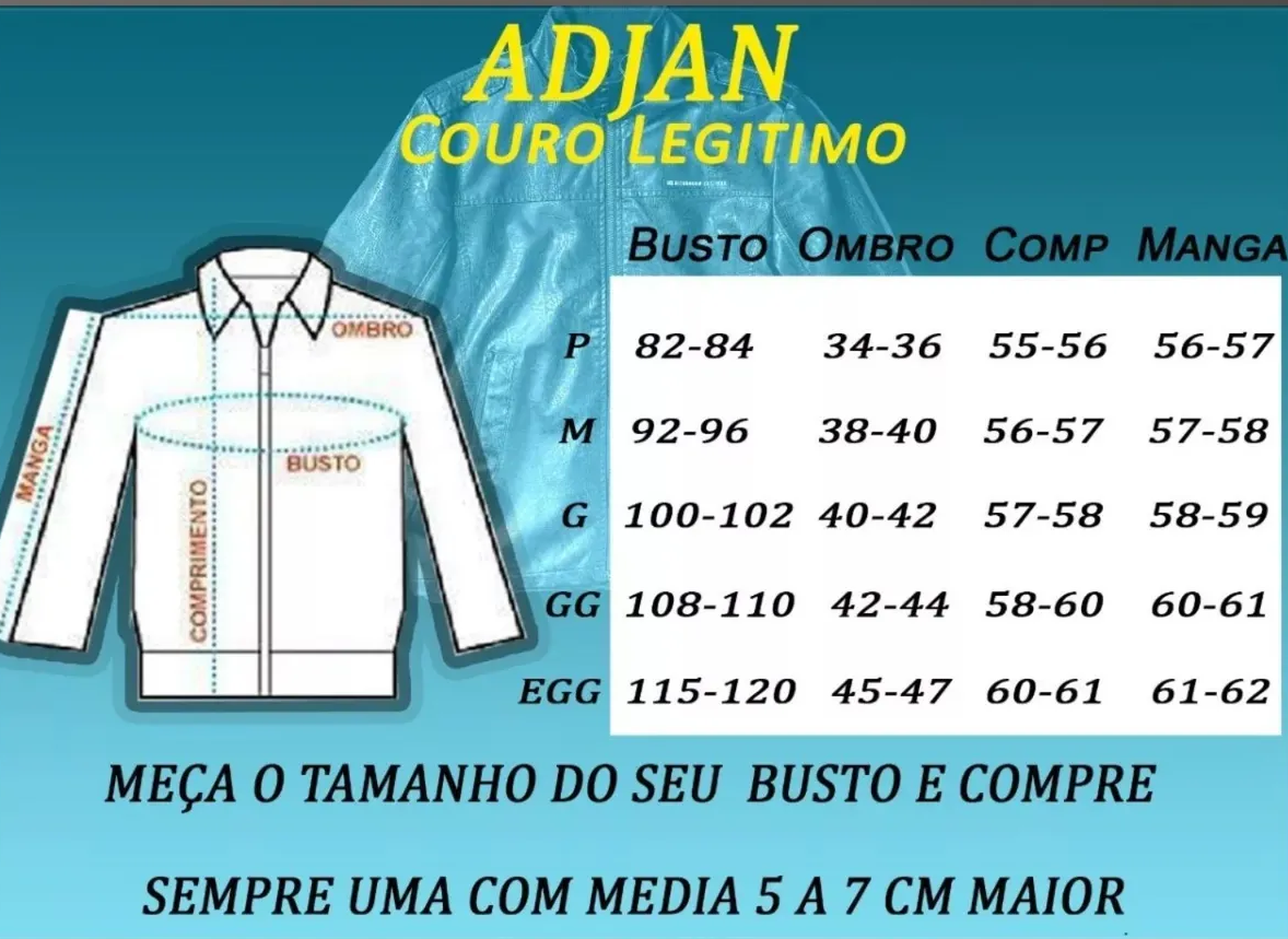 Miniatura 5 - Jaqueta Femina Couro Legitimo Esportiva